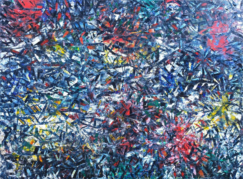 Matricis oil on canvas by Florent Espana