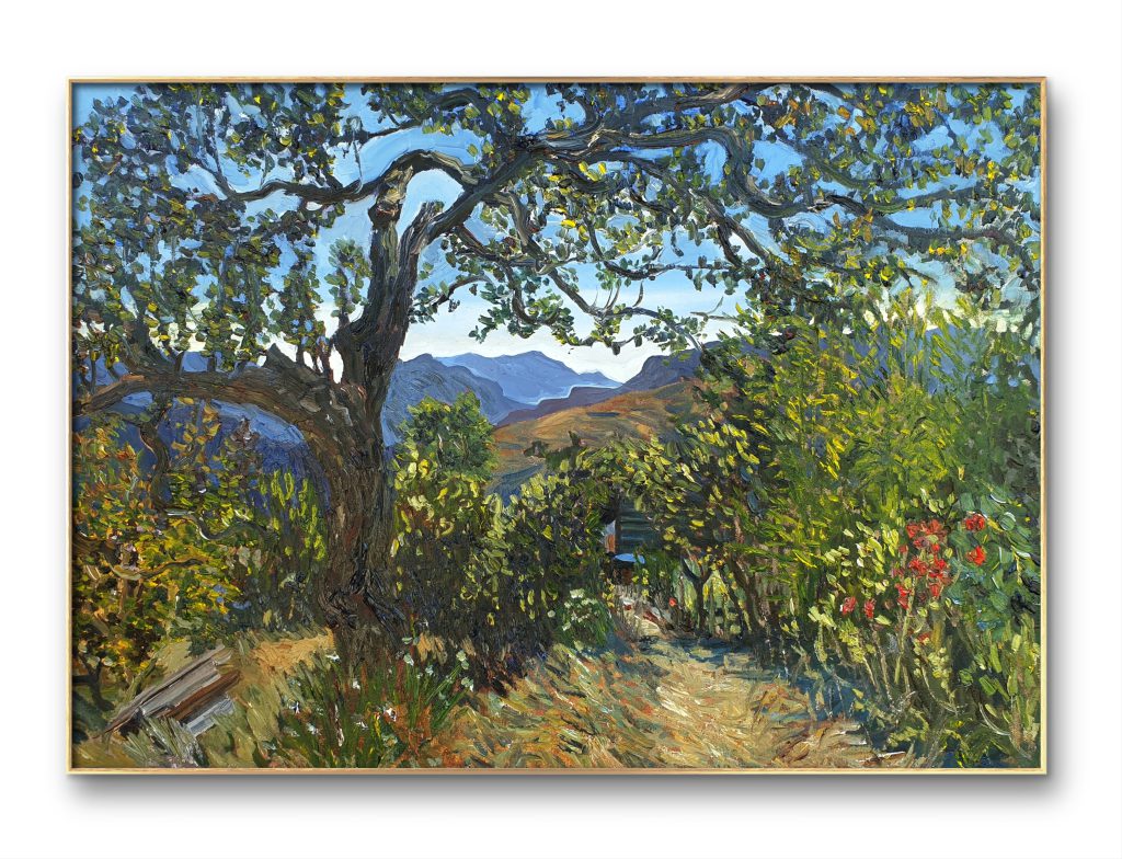 Caniorina - Chez Patrick 2023 Oil on canvas by Florent Espana