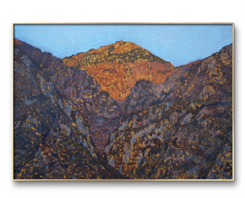 L'Arpette 2023 Breil-sur-Roya (France) oil on canvas by Florent Espana