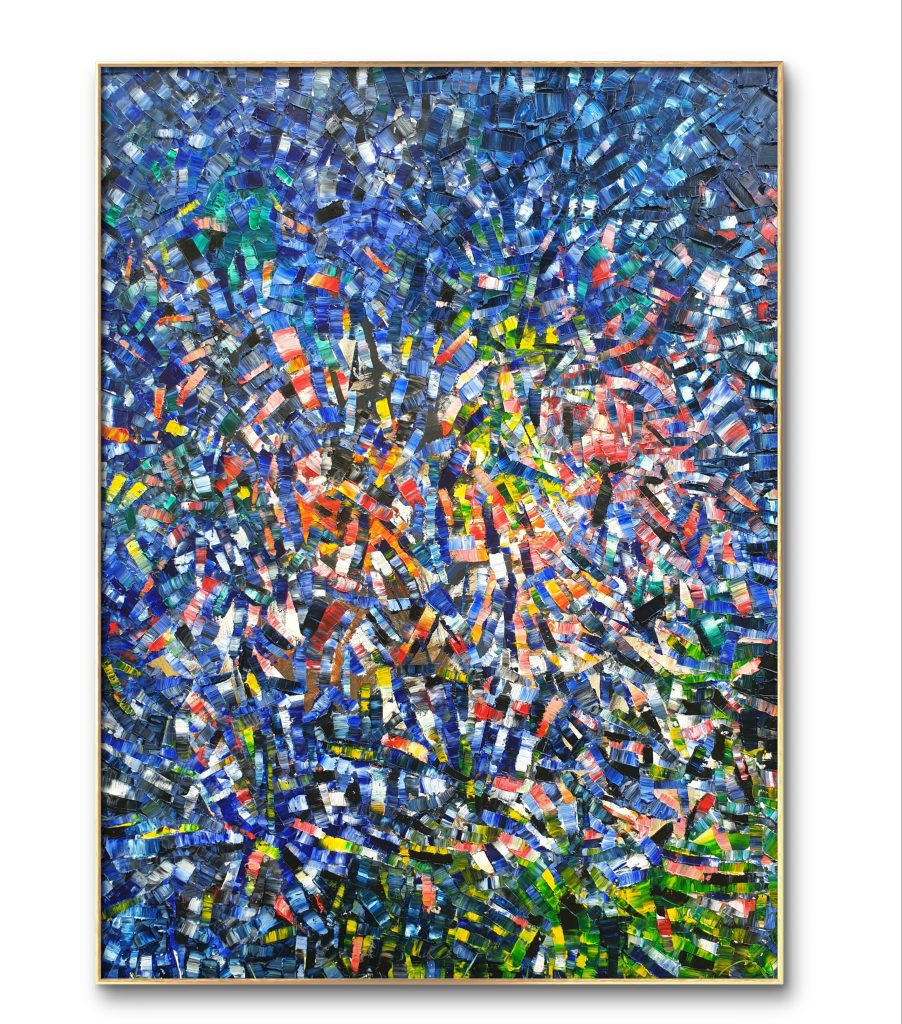 Matricis 2024 Oil on canvas by Florent Espana