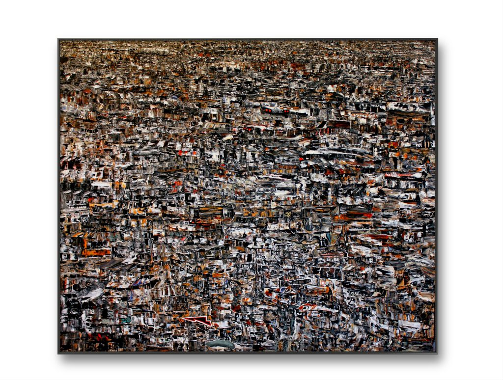 Favela masterpiece 2017
Oil on wood panel by Florent Espana