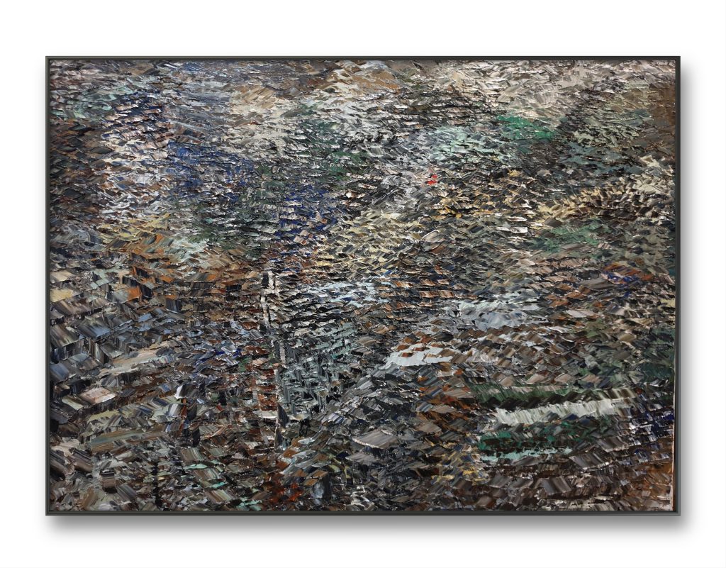 Favela Masterpiece, 2021
Oil on canvas by Florent Espana