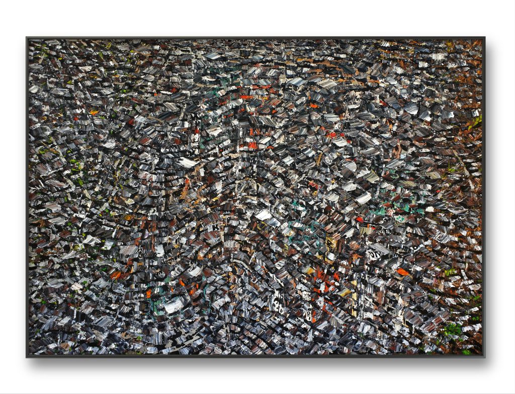 Favela Masterpiece, 2023
Oil on canvas by Florent Espana