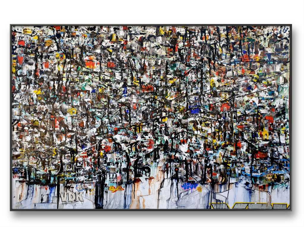 Toile Favelas by Florent Espana